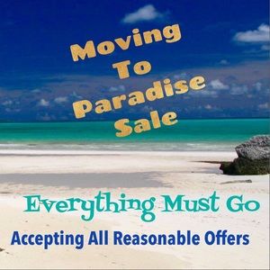 I’m moving to the Bahamas 🇧🇸..everything MUST GO